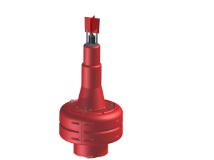 NN1900 port hand navigation buoy