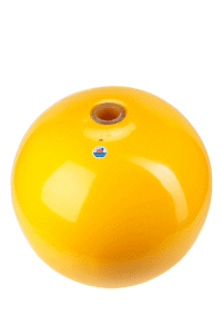 Yellow pole buoy - BB75 - Norfloat International